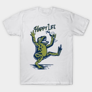 Green Frogs Enjoy Life T-Shirt